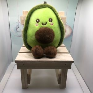 Avocado doll plush keychain cute home decor kids adults w…